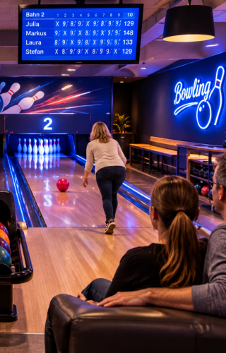Buche Dir eine Bowling in der Edelweissalm Hohegeiß  -  25 €/Stunde